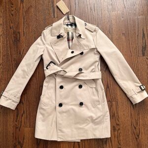 Authentic Classic Burberry Harbourne Trench Coat Sz 4